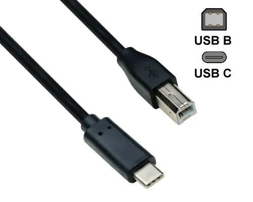 USB-C auf B Kabel